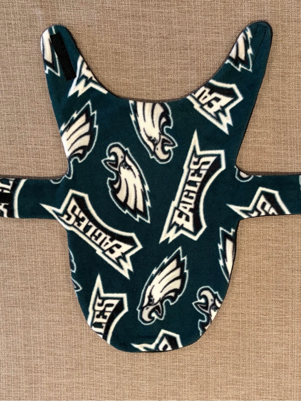 NFL Philadelphia Eagles Green Fleece Dog Jacket